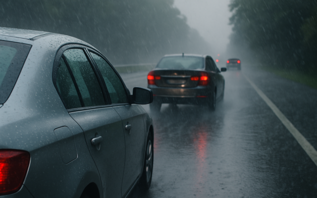 雨の日の運転、気をつけるポイントは？