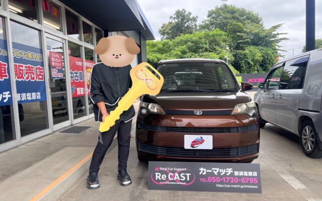 トヨタ・スペードを納車させていただきました♪