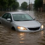 【要注意】道路が冠水したら車は何センチで動かなくなる？