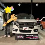 ホンダのステップワゴンを自社ローンで納車いたしました✨