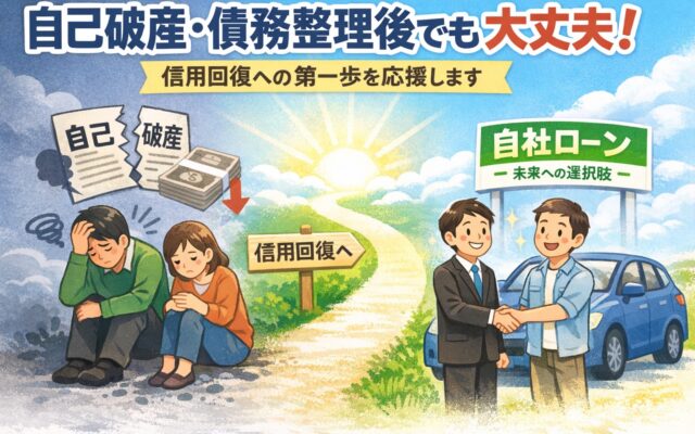 自己破産や債務セリを経験された方へ。信用回復への一歩として考えてほしいこと