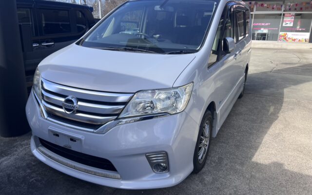 大人気ミニバン「セレナ」が那須塩原店に入庫しました✨