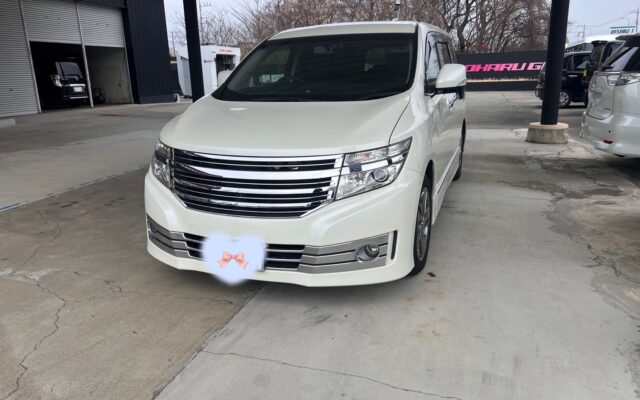 【高級感と快適性を兼ね備えた人気ミニバン！エルグランド入庫しました！】