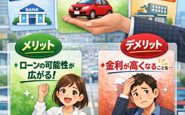 低与信ローンとは？オートローン・自社ローンとの違いを分かりやすく解説！