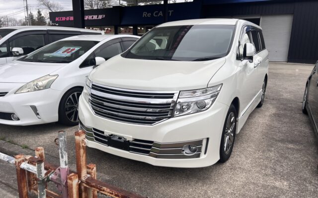 【入庫情報】日産のエルグランドが入庫しました！